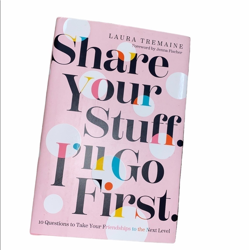 Share your stuff. I’ll go first book
